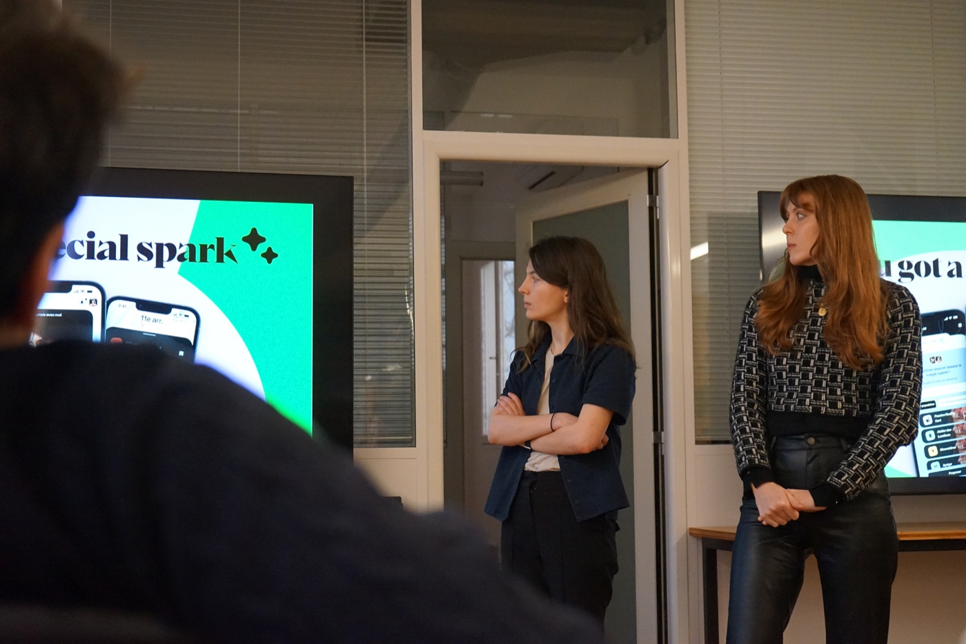 Présentation du concept Spécial Spark à l'équipe Happn
