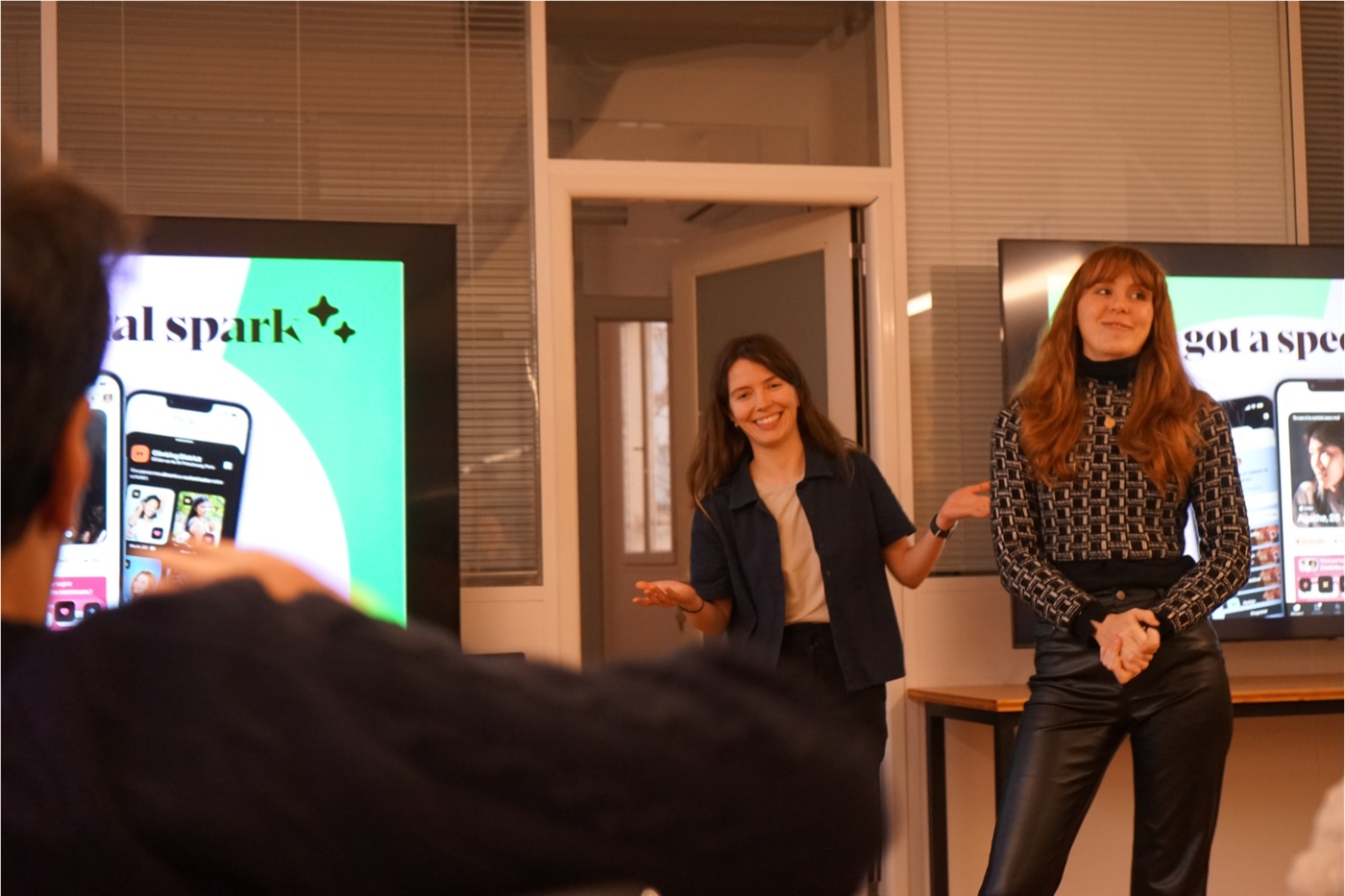 Restitution finale devant l'équipe Happn