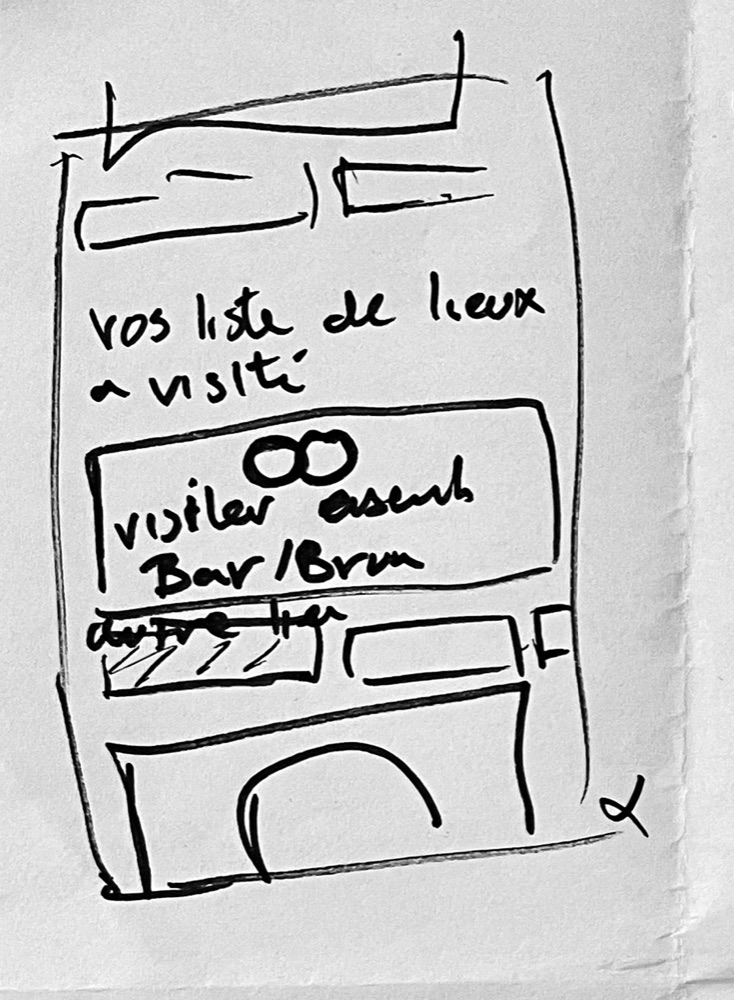 Sketch — liste d'envies d'activités